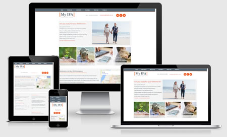 IFA website template : design 4