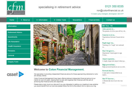 Coton Financial Management Ltd