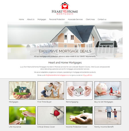 IFA Web Design - Heart and Home